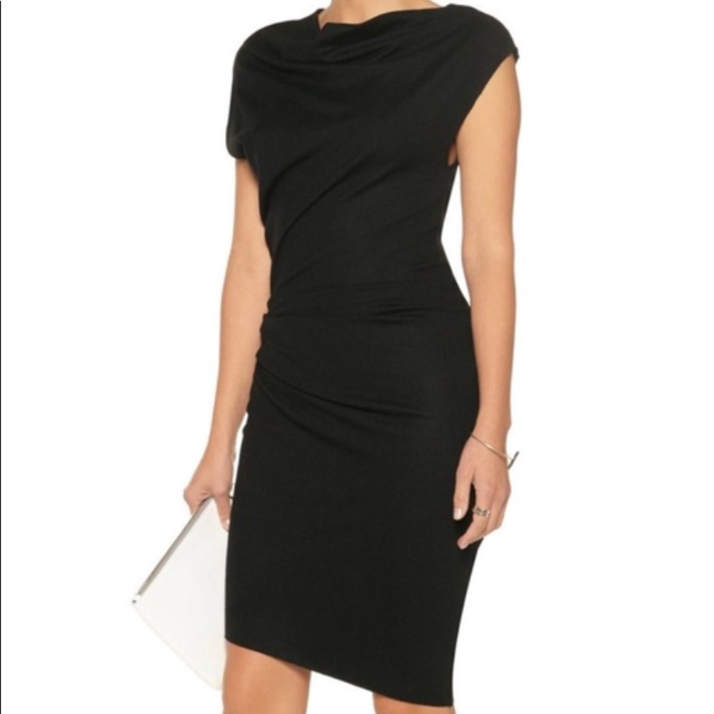 Helmet Lang asymmetrical dress